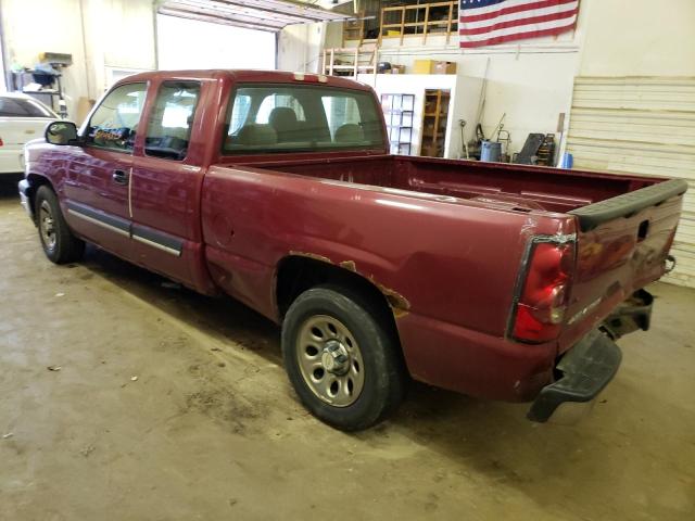 1GCEC19V75Z333543 - 2005 CHEVROLET 1500 C1500 BURGUNDY photo 2