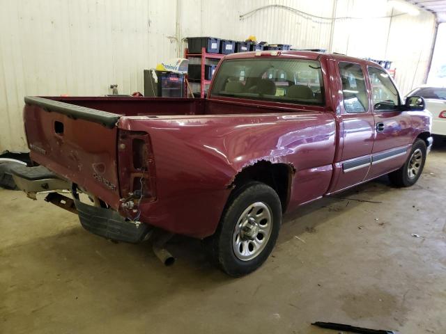 1GCEC19V75Z333543 - 2005 CHEVROLET 1500 C1500 BURGUNDY photo 3