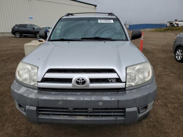 JTEBT14R038000984 - 2003 TOYOTA 4RUNNER SR5 SILVER photo 5