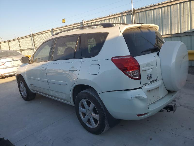 JTMZK31V975009659 - 2007 TOYOTA RAV4 LIMITED WHITE photo 2