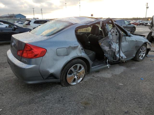 JNKCV51F66M603047 - 2006 INFINITI G35 SILVER photo 3