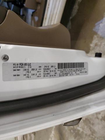 2C4RC1BG0GR287774 - 2016 CHRYSLER TOWN & COU TOURING أبيض صورة 13