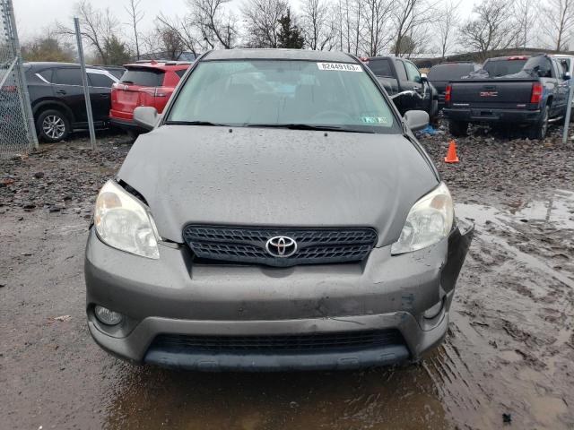 2T1KR32E55C345840 - 2005 TOYOTA COROLLA MA XR GRAY photo 5