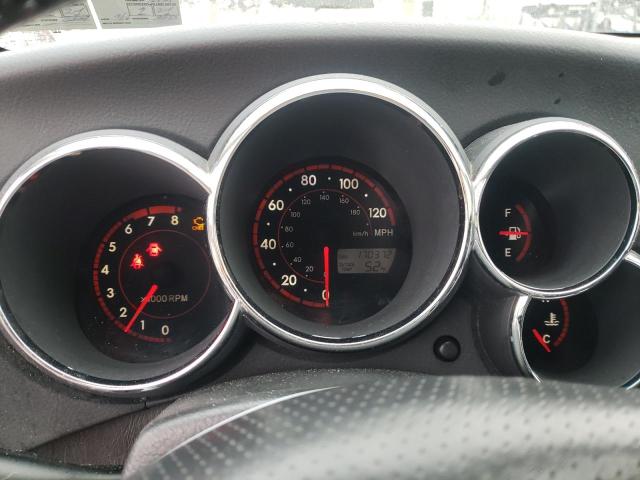 2T1KR32E55C345840 - 2005 TOYOTA COROLLA MA XR GRAY photo 9