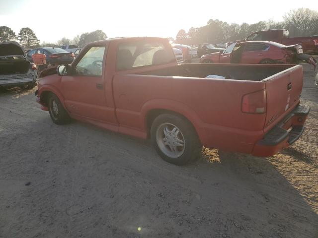 1GCCS1449Y8153449 - 2000 CHEVROLET S TRUCK S10 RED photo 2