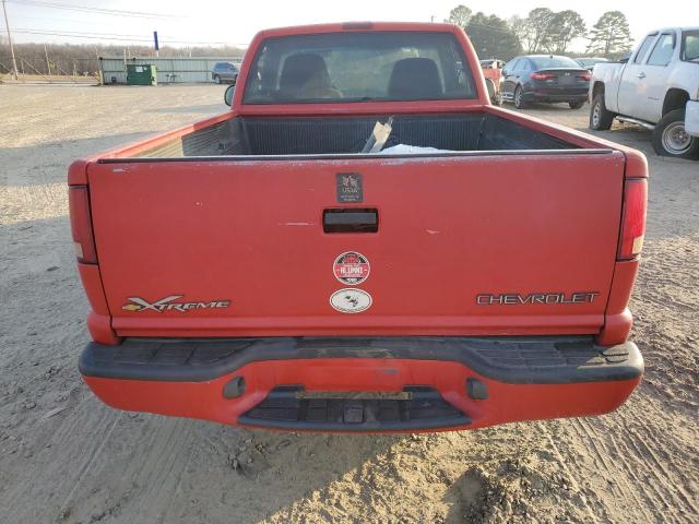 1GCCS1449Y8153449 - 2000 CHEVROLET S TRUCK S10 RED photo 6