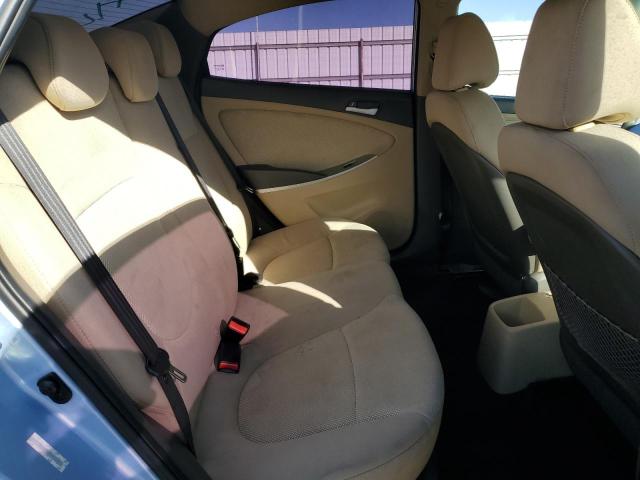 KMHCT4AE7DU521782 - 2013 HYUNDAI ACCENT GLS BLUE photo 10
