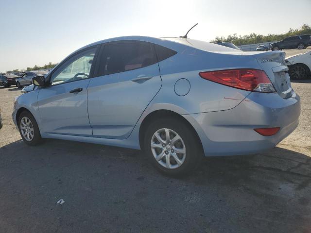 KMHCT4AE7DU521782 - 2013 HYUNDAI ACCENT GLS BLUE photo 2