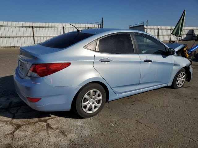 KMHCT4AE7DU521782 - 2013 HYUNDAI ACCENT GLS BLUE photo 3