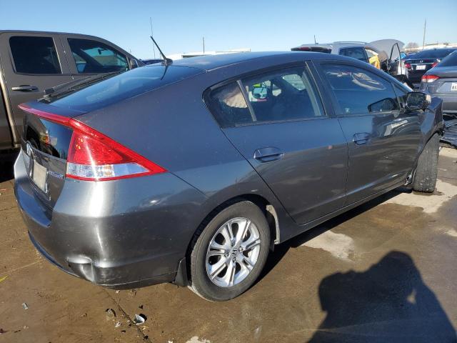 JHMZE2H74BS006265 - 2011 HONDA INSIGHT EX GRAY photo 3