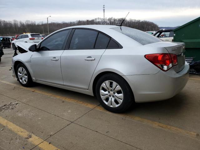 1G1PA5SHXD7116100 - 2013 CHEVROLET CRUZE LS SILVER photo 2