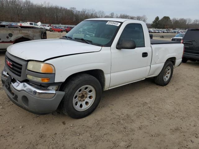 1GTEC14VX5Z334225 - 2005 GMC NEW SIERRA C1500 WHITE photo 1