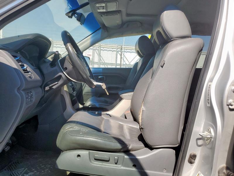 5FNYF28568B022613 - 2008 HONDA PILOT EXL Plata foto 7