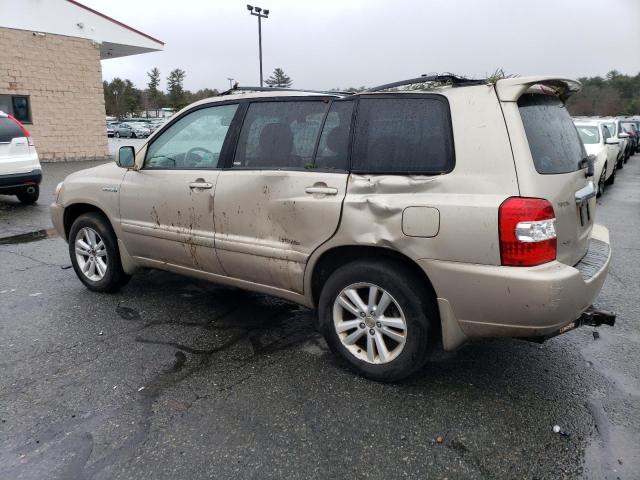 JTEEW21A070041368 - 2007 TOYOTA HIGHLANDER HYBRID TAN photo 2