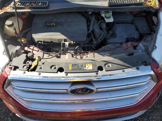 1FMCU9GD8HUB66216 - 2017 FORD ESCAPE SE 红色 照片 12