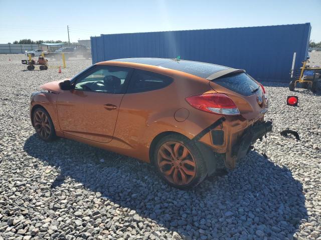 KMHTC6AD2DU156852 - 2013 HYUNDAI VELOSTER ORANGE photo 2