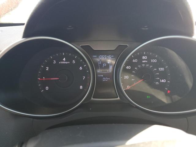 KMHTC6AD2DU156852 - 2013 HYUNDAI VELOSTER ORANGE photo 9