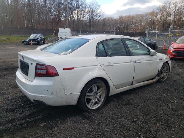 19UUA66267A045492 - 2007 ACURA TL WHITE photo 3