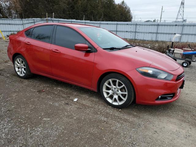 1C3CDFBA9DD291028 - 2013 DODGE DART SXT RED photo 4