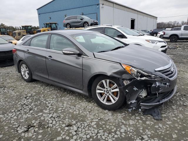 5NPEB4AC3EH928217 - 2014 HYUNDAI SONATA GLS GRAY photo 4