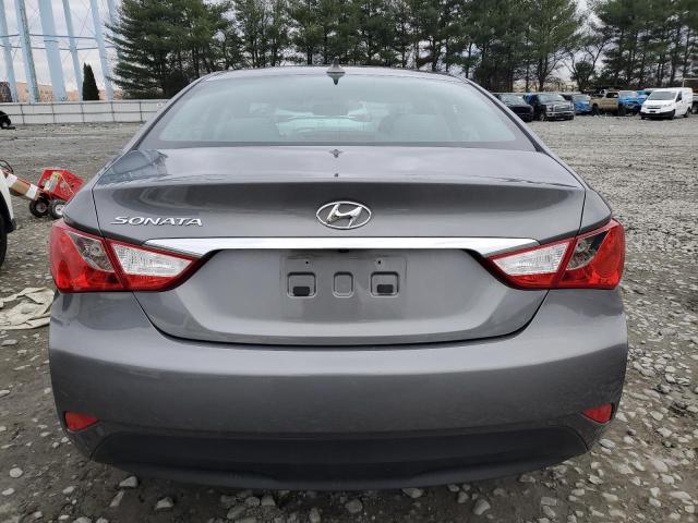 5NPEB4AC3EH928217 - 2014 HYUNDAI SONATA GLS GRAY photo 6