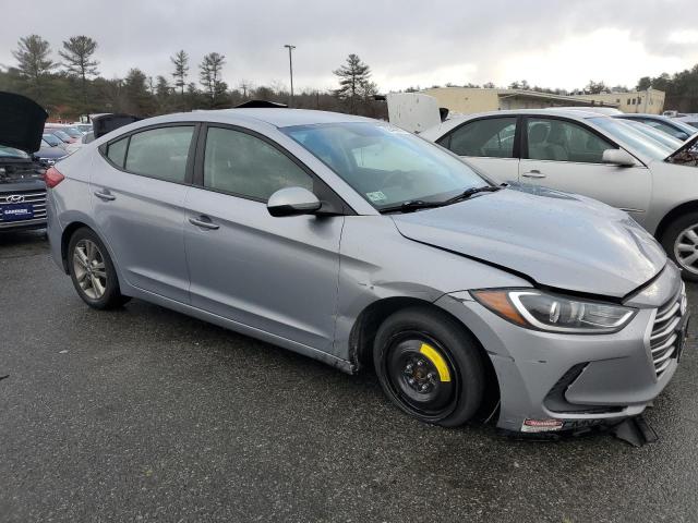 5NPD84LF3HH169302 - 2017 HYUNDAI ELANTRA SE SILVER photo 4