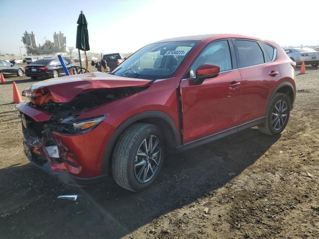 JM3KFADM3J1469659 - 2018 MAZDA CX-5 GRAND TOURING RED photo 1