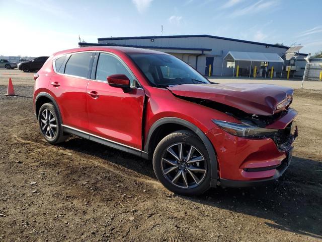 JM3KFADM3J1469659 - 2018 MAZDA CX-5 GRAND TOURING RED photo 4