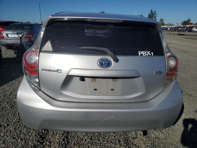 JTDKDTB33E1559288 - 2014 TOYOTA PRIUS C SILVER photo 6