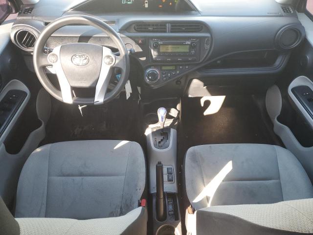 JTDKDTB33E1559288 - 2014 TOYOTA PRIUS C SILVER photo 8