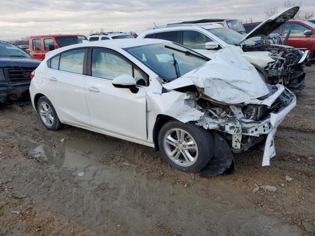 3G1BE6SM2HS607642 - 2017 CHEVROLET CRUZE LT WHITE photo 4