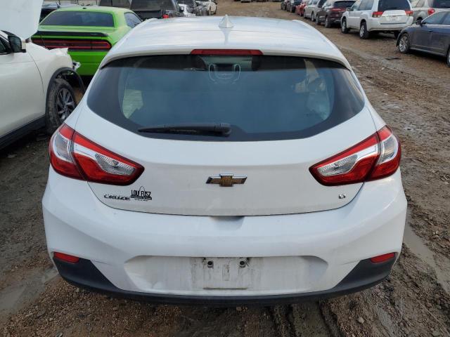 3G1BE6SM2HS607642 - 2017 CHEVROLET CRUZE LT WHITE photo 6