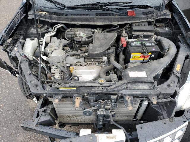 JN8AS5MV7DW107958 - 2013 NISSAN ROGUE S BLACK photo 11