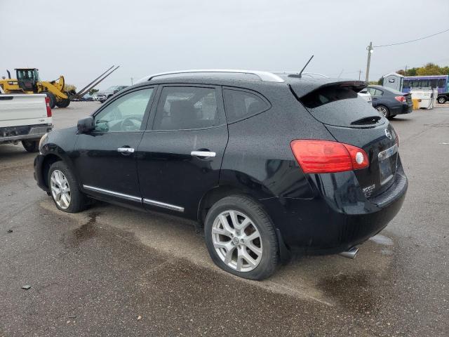 JN8AS5MV7DW107958 - 2013 NISSAN ROGUE S BLACK photo 2