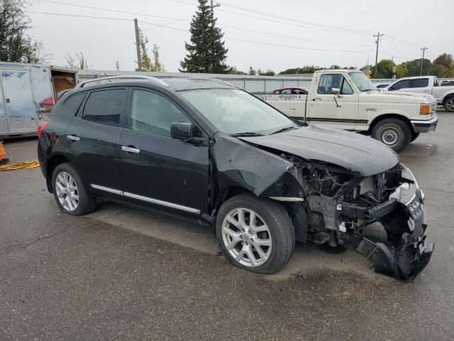 JN8AS5MV7DW107958 - 2013 NISSAN ROGUE S BLACK photo 4