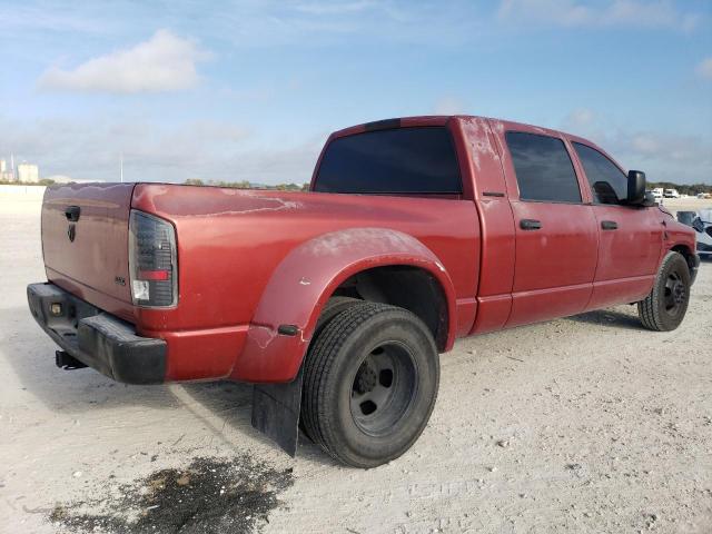 3D7ML49C17G760530 - 2007 DODGE RAM 3500 RED photo 3