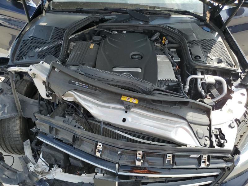 55SWF4JB0GU100934 - 2016 MERCEDES-BENZ C 300 BLUE photo 11