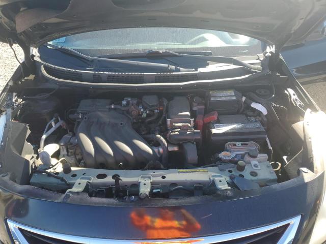 3N1CN7AP9DL857092 - 2013 NISSAN VERSA S BLACK photo 11