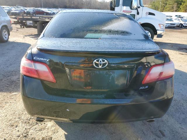 4T1BK46K17U512321 - 2007 TOYOTA CAMRY LE BLACK photo 6