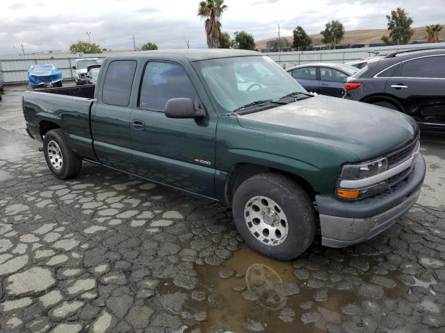 1GCEC19WX1Z319798 - 2001 CHEVROLET SILVERADO C1500 მწვანე ფოტო 4