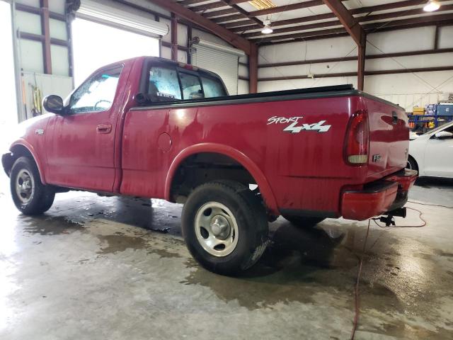 2FTRF18233CA66069 - 2003 FORD F150 RED photo 2