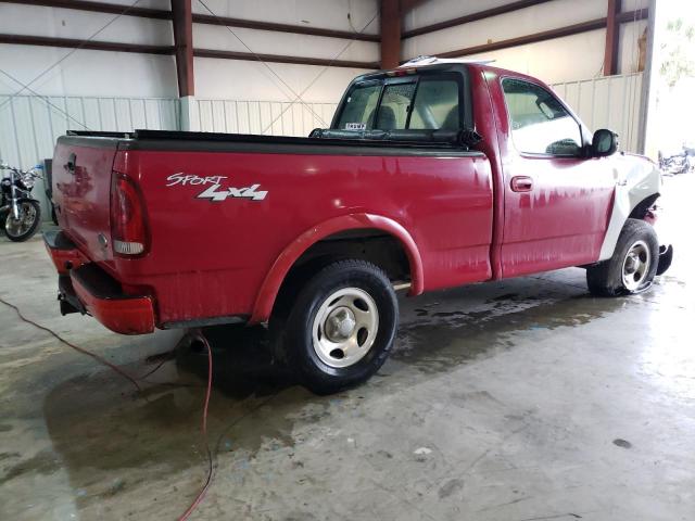 2FTRF18233CA66069 - 2003 FORD F150 RED photo 3