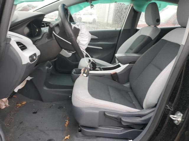 1G1FY6S01M4107620 - 2021 CHEVROLET BOLT EV LT BLACK photo 7