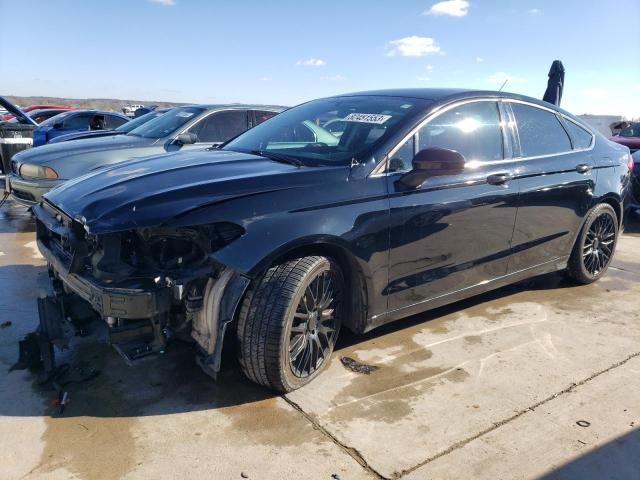 3FA6P0H72HR416138 - 2017 FORD FUSION SE BLACK photo 1