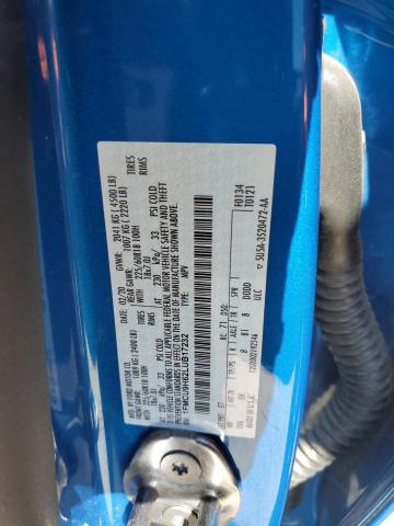 1FMCU9H62LUB17232 - 2020 FORD ESCAPE SEL BLUE photo 14