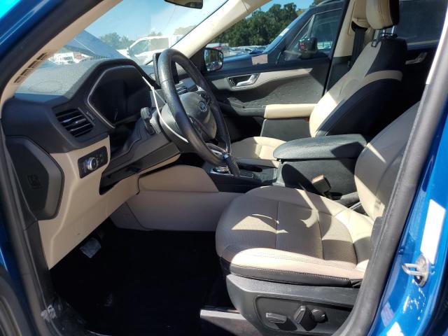 1FMCU9H62LUB17232 - 2020 FORD ESCAPE SEL BLUE photo 7