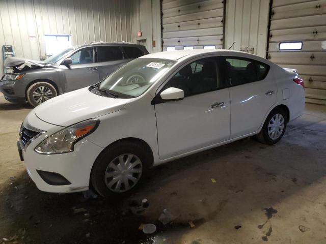 3N1CN7AP6KL846872 - 2019 NISSAN VERSA S WHITE photo 1