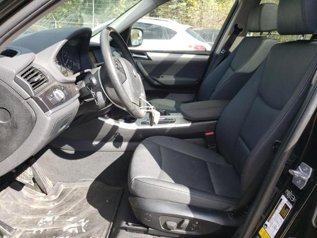5UXWX9C5XE0D33221 - 2014 BMW X3 XDRIVE28I BLACK photo 7