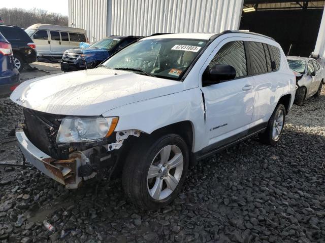 1J4NF1FB0BD194070 - 2011 JEEP COMPASS SPORT WHITE photo 1