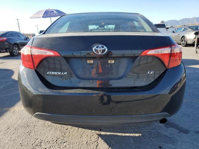 5YFBURHE7HP605832 - 2017 TOYOTA COROLLA L BLACK photo 6
